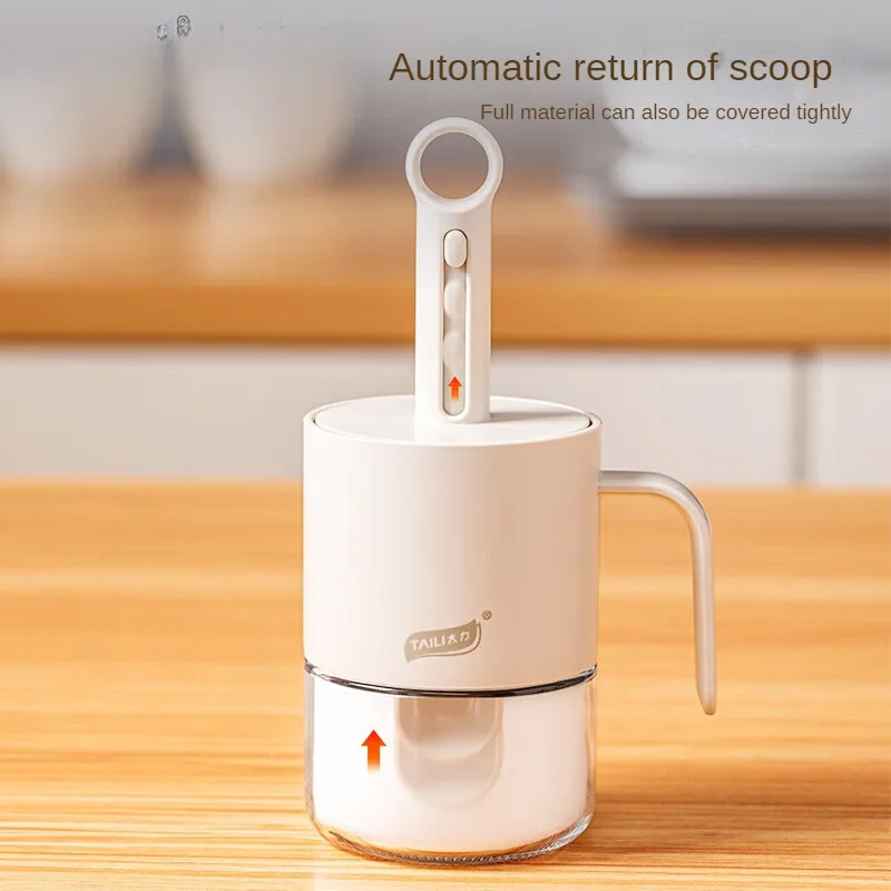 Récipient à sel durable avec joint hermétique, fraîcheur longue durée, matériau en verre, facile à nettoyer