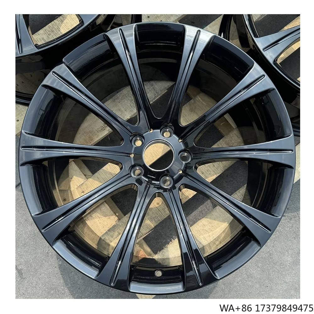 

Forged Car Wheel Rims 6061-T6 Alloy Monoblock Wheels 20 21 22 24 26 Inch 5x112 Custom Gloss Black Racing Car Wheel