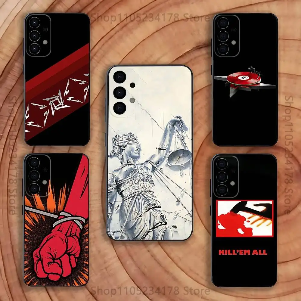 

M-metallica Heavy metal band Case for Samsung Galaxy S21 S25 FE S24 S23 Ultra S20 S9 S22 Plus S10 TPU Cover