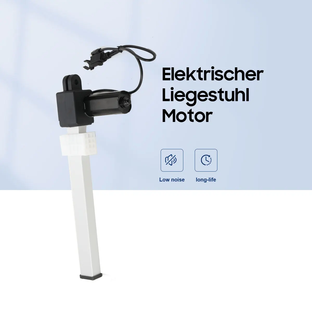 Sedie elevabili Poltrone elevabili universali remote Controllo manuale per poltrona elevabile Power Recliner DC29V 230mm Motore elettrico reclinabile