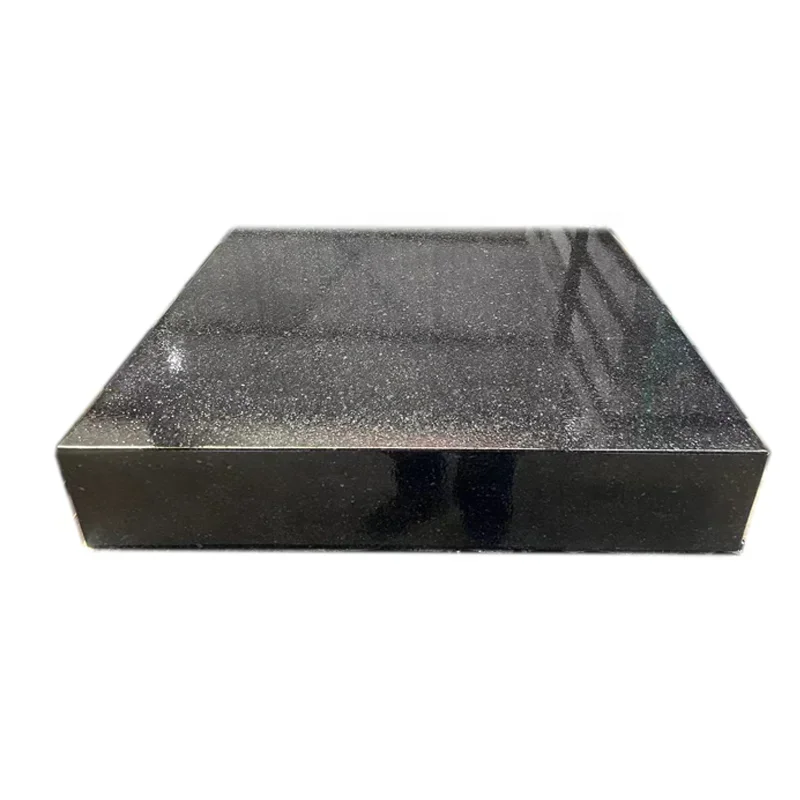 Präzisionsoberflächenplatte mit Ständer, Granit-Inspektionstisch, Granit-Messtisch