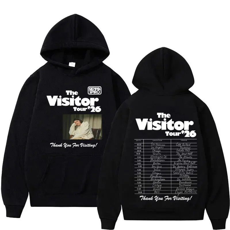 Singer Sienna Spiro Merch Funny Hoodie Hip Hop Graphic Sweatshirt Poleron Hombre Streetwear Harajuku Tracksuit Oversized Clothes