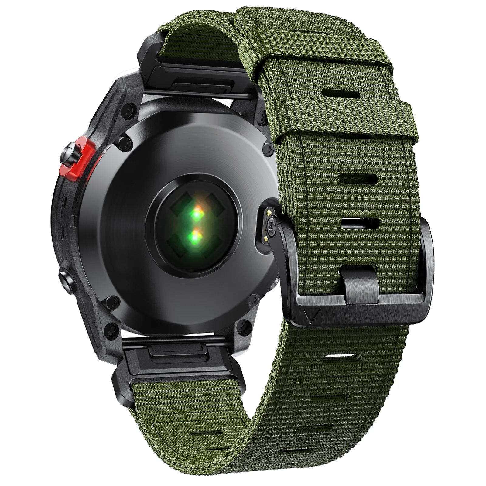 26 مللي متر 22 مللي متر النايلون سريعة تناسب حزام ل Garmin Fenix8 8X 7X 7 Pro Fenix 6X 6 5X 5Plus Tactix 7 Forerunner 965 955 إندورو 2 حلقة الفرقة