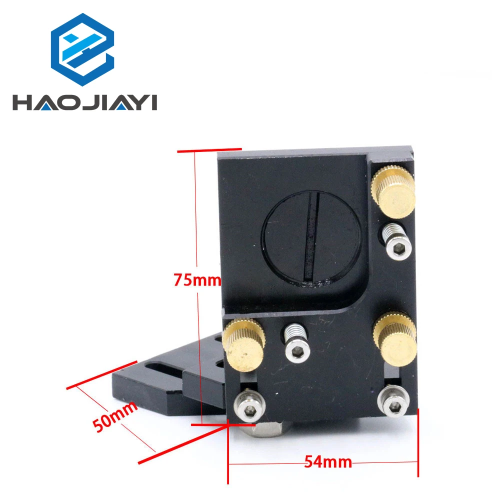 

HAOJIAYI Co2 Laser Second Reflection Mirror Mount Support for Laser Mirrors 20mm