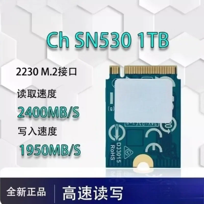 M.2 2230 SSD CH SN530 SN560 PCIe 4.0 X2 512GB 1TB Solid State Disk Storage Expansion for Xbox Series X|S