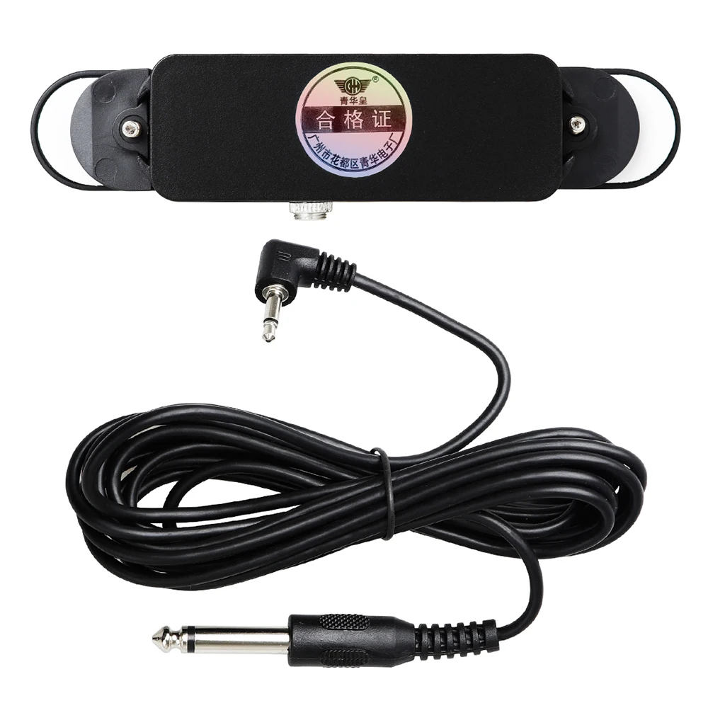 12-Hole Acoustic Guitar Sound Hole Pickup Magnetic Transducer With 3m Audio Cable Noise Reduction Guitar Pickup Parts Accessory