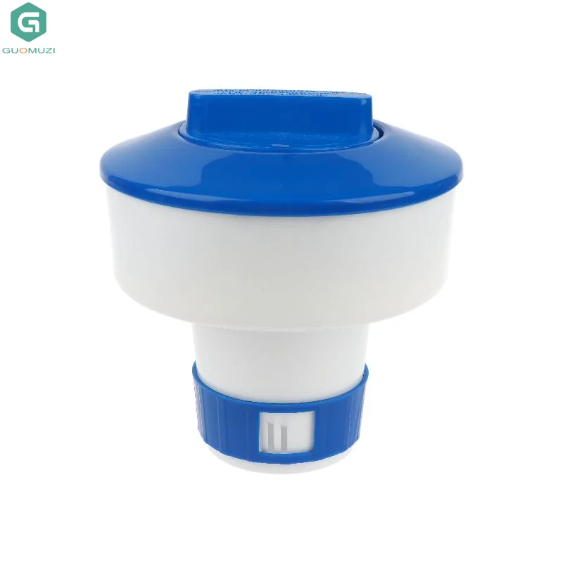 Floating Pool Chlorine Dispenser Automatic Sterilizer Tablet Holder PP Material For Swimming Pool Water Sanitizing Cleaning