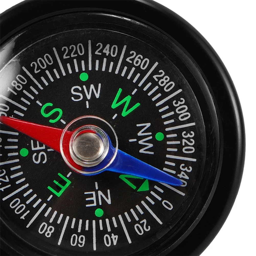 2 conjuntos de bússola para mountain bike, ferramenta de navegação para guidão de rosca m6x35 para ciclismo ao ar livre, durável, compacto, portátil