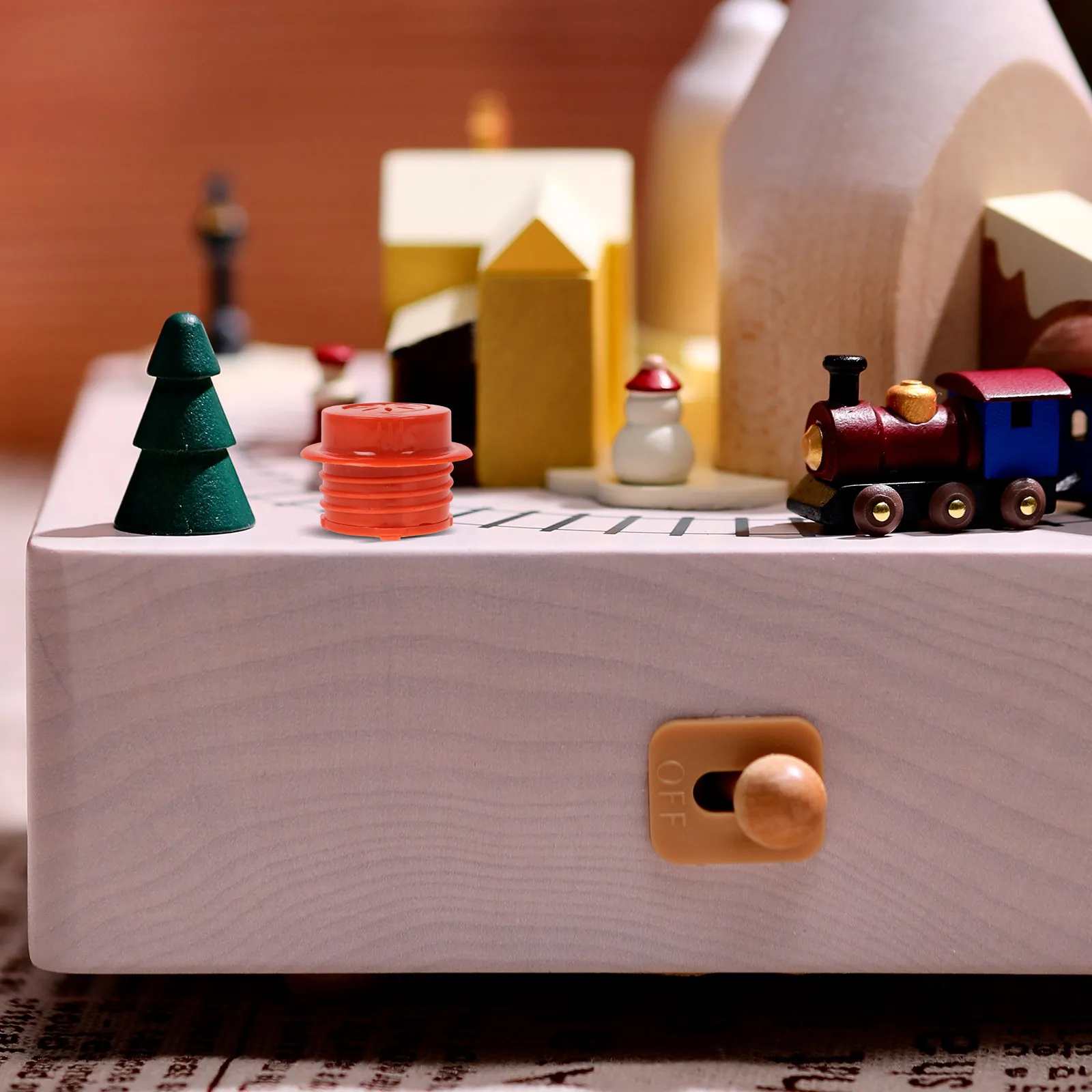 

Mini Plastic Sound Maker Accessory Squeeze Movement Part for Music Box Sounder Vibration Press Sounder Squeeze Boxes Sound