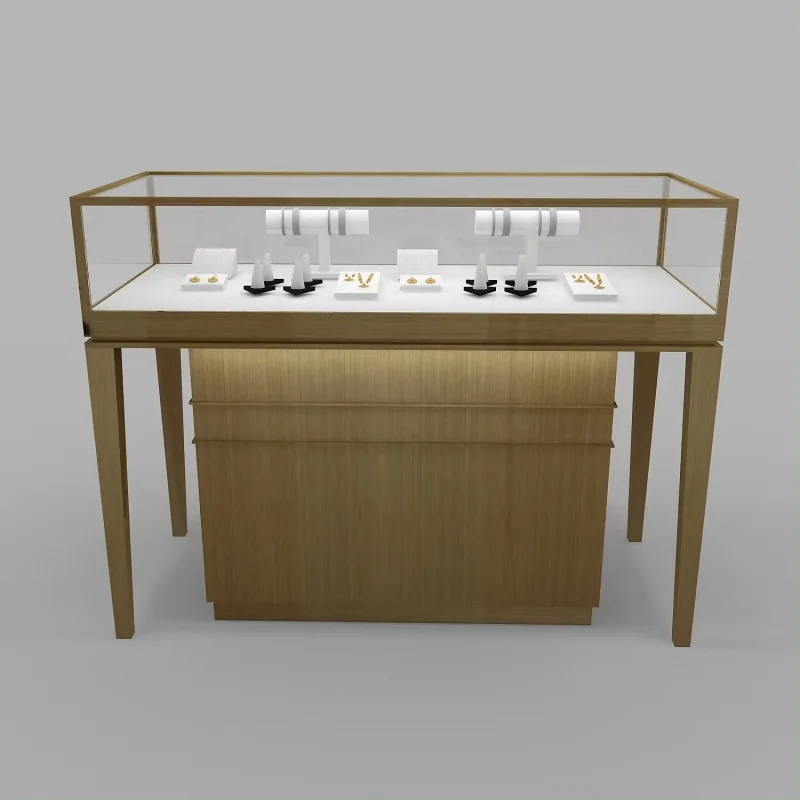 custom.Jewelry Shop Mall Kiosk Interior Decoration Design China Factory Direct Price Jewelry Shop Display Counter Store Furnitur