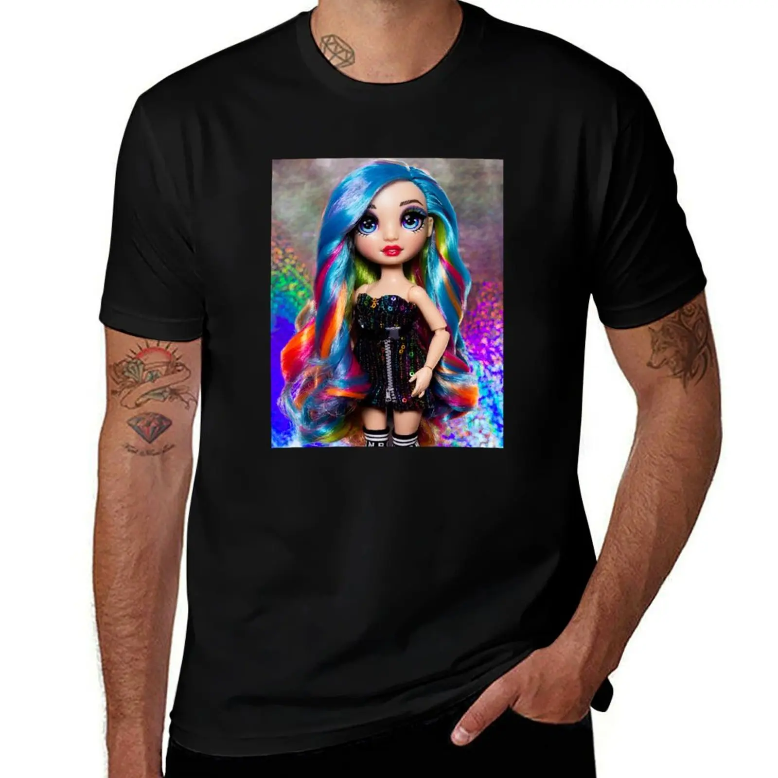 Футболка Rainbow Amaya Rainbow High Doll, мягкая базовая хлопковая футболка с короткими рукавами