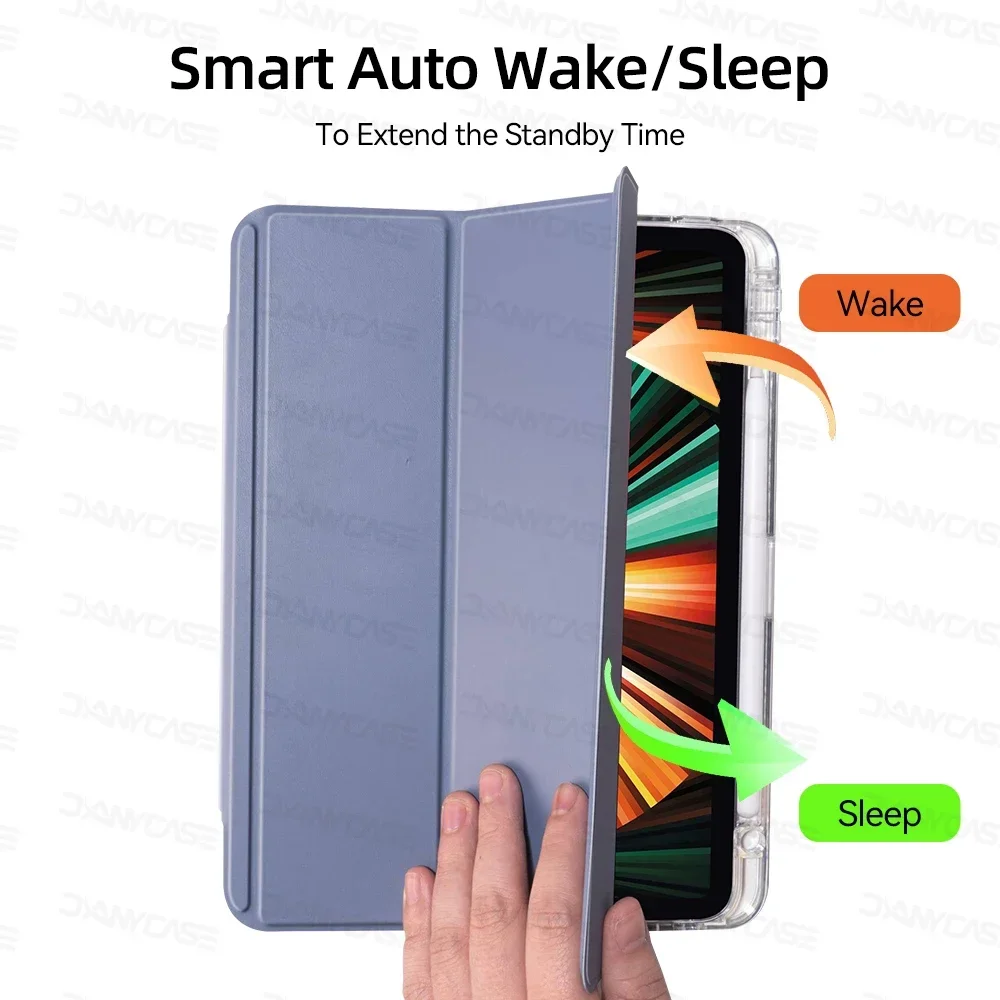 For iPad Air 11 M2 2024 Case iPad Pro 11/13 M4 10th Gen 7 8 9th 10.2 Air 4 5 10.9 Pro 12.9 5/6th Magnetic Separation Cover