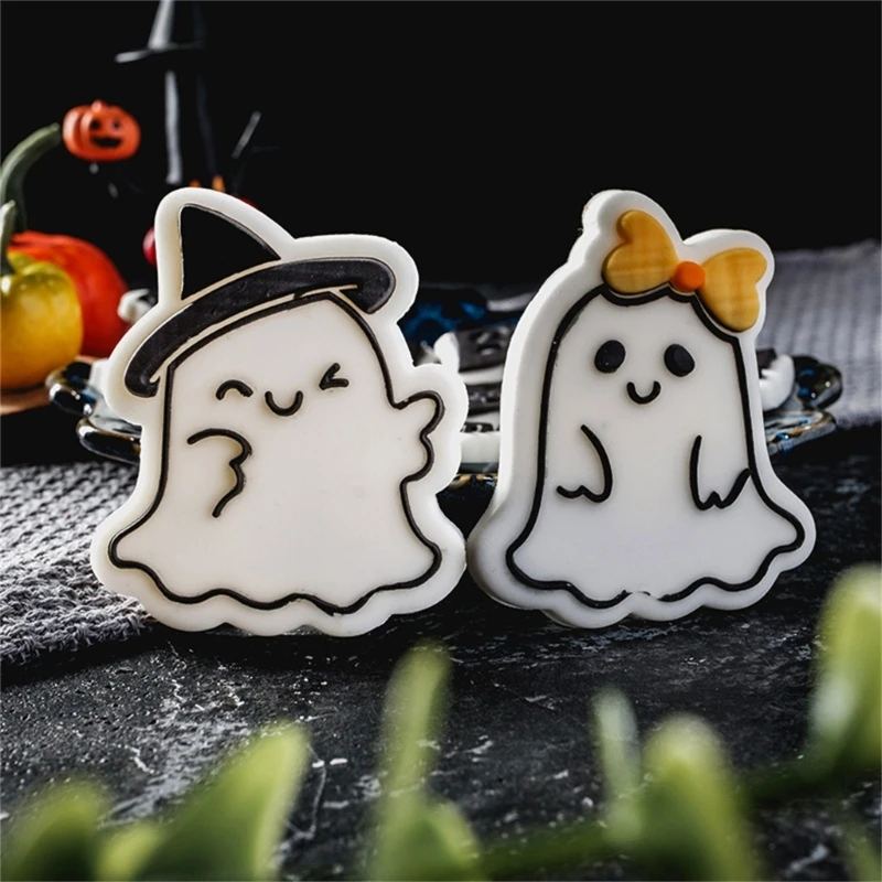 R2LD Koekjes Mallen Cartoon Halloween Patroon Cookie Cutter Koekjes Fondant Cookie Stempel Keuken Tool Feestartikelen