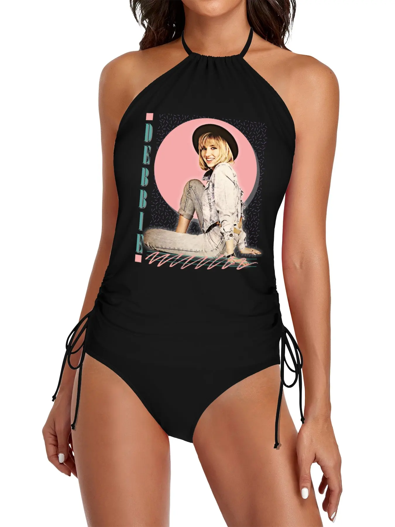 

Debbie Gibson // 80s Styled Aesthetic Design Split Swimsuit Set swimming suits woman swimsuit for women Women's summer suits