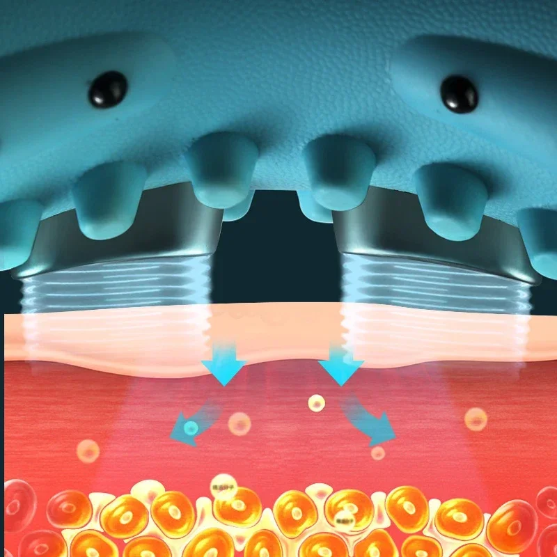 Electric Neck Massager EMS Acupoint Heating Airbag Neck Traction Vibration Relax Shoulder Cervical Spine Shoulder Support Pillow