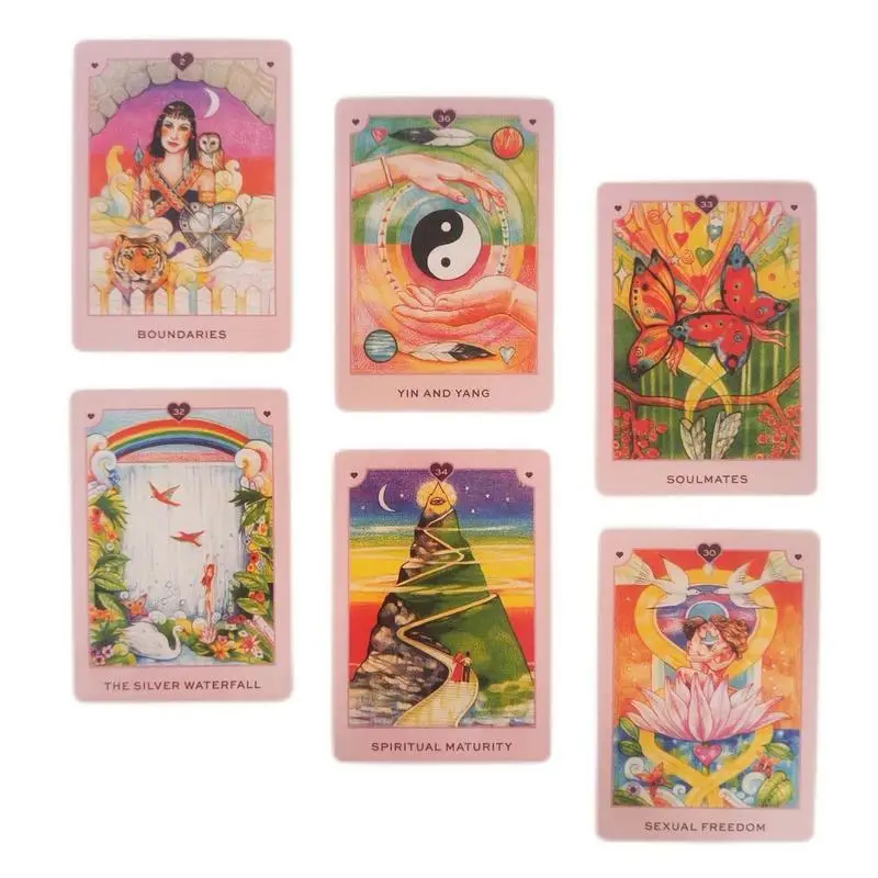 Cartas de Tarot en inglés, cartas de oráculo de amor verdadero, Tarot Siddhartha, Labradorable, arte egipcio, nuevo Doodle, baraja de oráculo