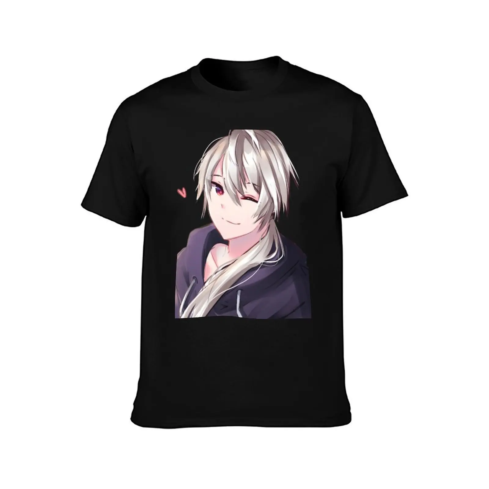 ZEN wink T-Shirt Summer Casual Cotton Tee Oversized Streetwear Tops Vintage Graphic Print Loose Fit Short Sleeve