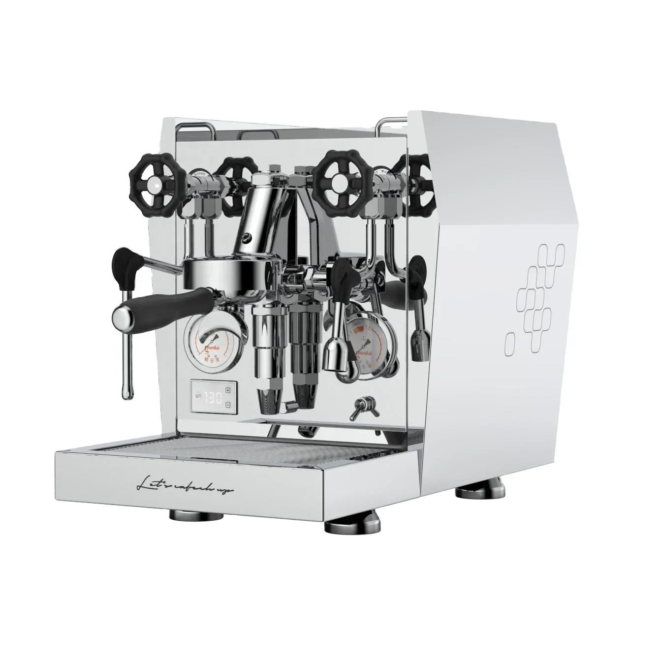 Hot Sales Coffee Maker S.S Boiler With Classic E61 Brewing Group Head Espresso Coffee Machine Pretty Outlook