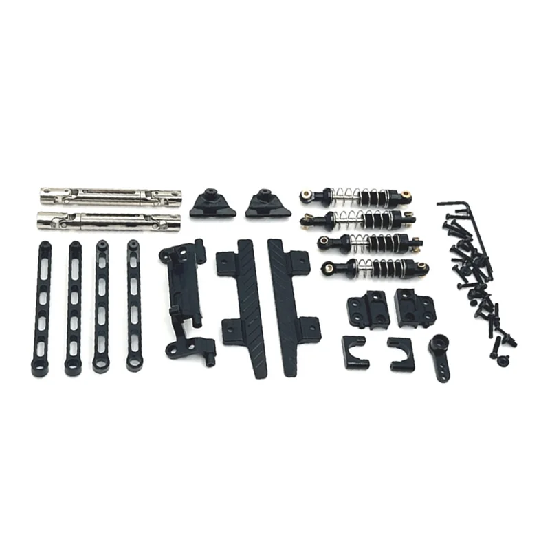 

MYMF-RC Car Upgrade Shock Absorber Tie Rod Before And After Drive Shaft Set For 1/12 MN82 LC79 RC Car Upgrade Parts