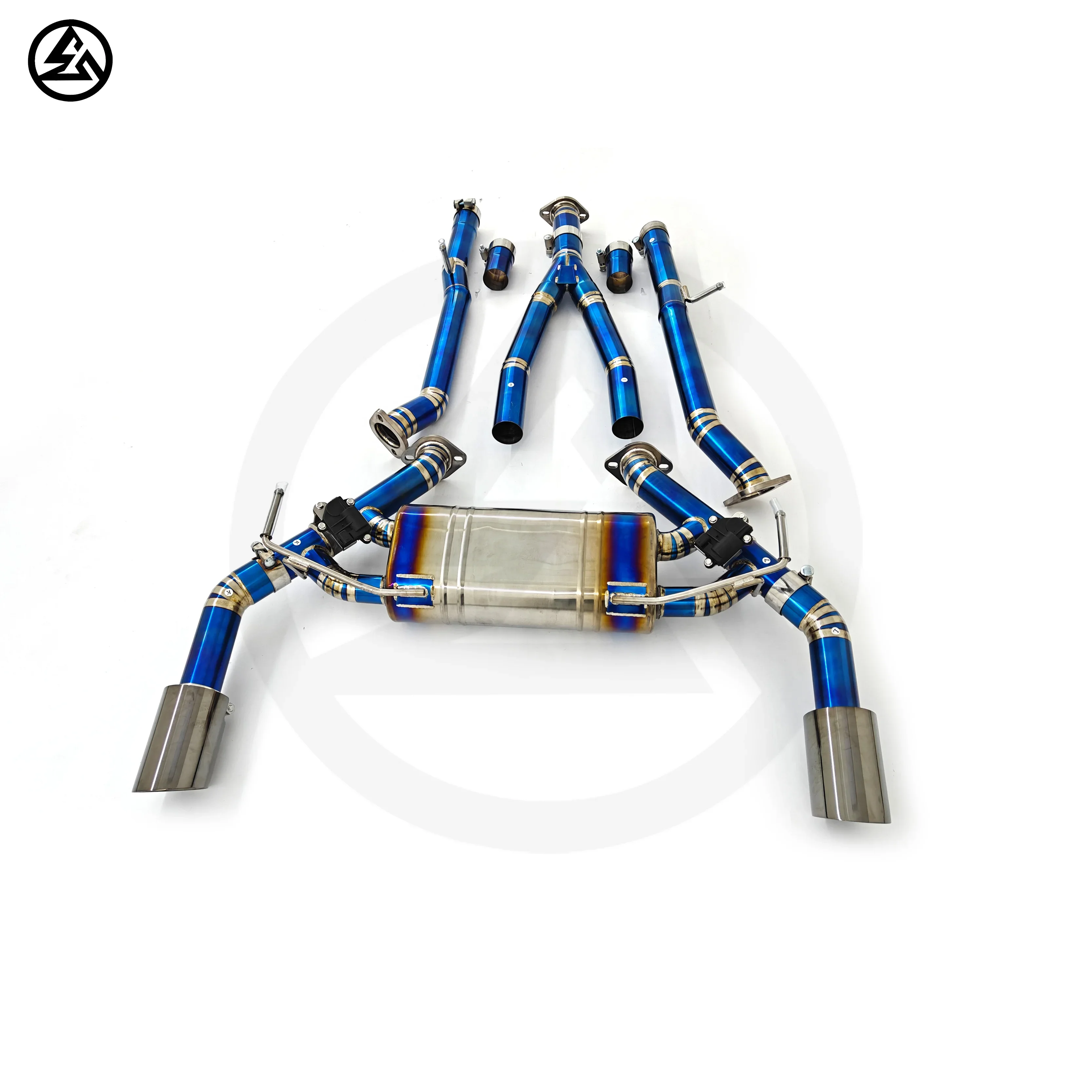 Knalpot Titanium Infiniti Q50/Q60 3.0TT Catback Katup