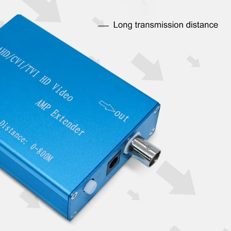 High Clearly Video Amplifiers Coax Video Extender for Coax Cable Supports Signals up to 800m