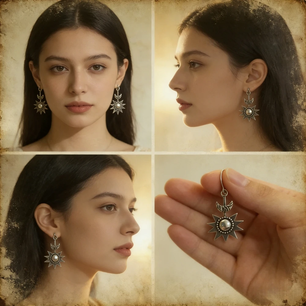 Bijoux Métalliques Vintage Sty - Ethnic Fashion Photography avis et prix