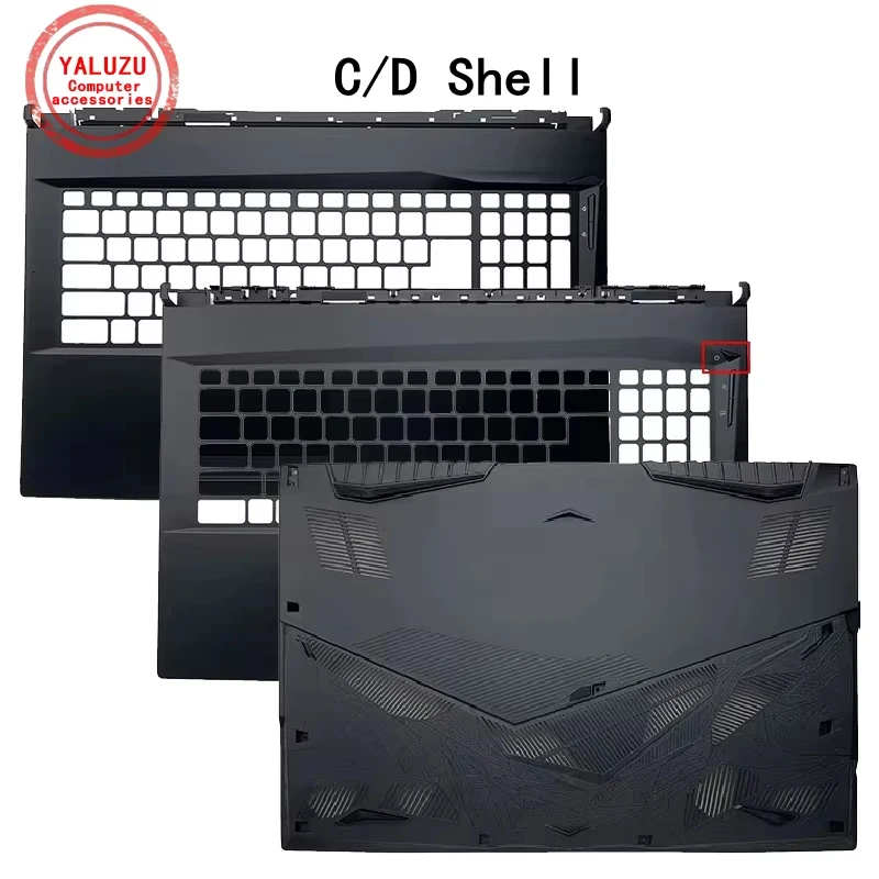 

Новый корпус для ноутбука MSI GE75 GP75 GL75 MS-17E1 17E2 17E3 17E4, упор для рук, верхний корпус/стойка для клавиатуры, железная рамка/нижняя крышка