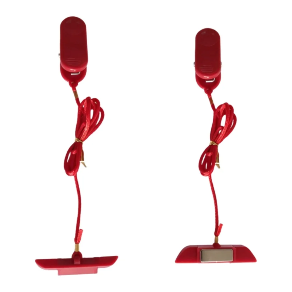 Treadmill Safety Key Replacement 2 Pack with Trapezoidal Insert Shape for Accurate Console Slot Fit on Exercise Equipment
