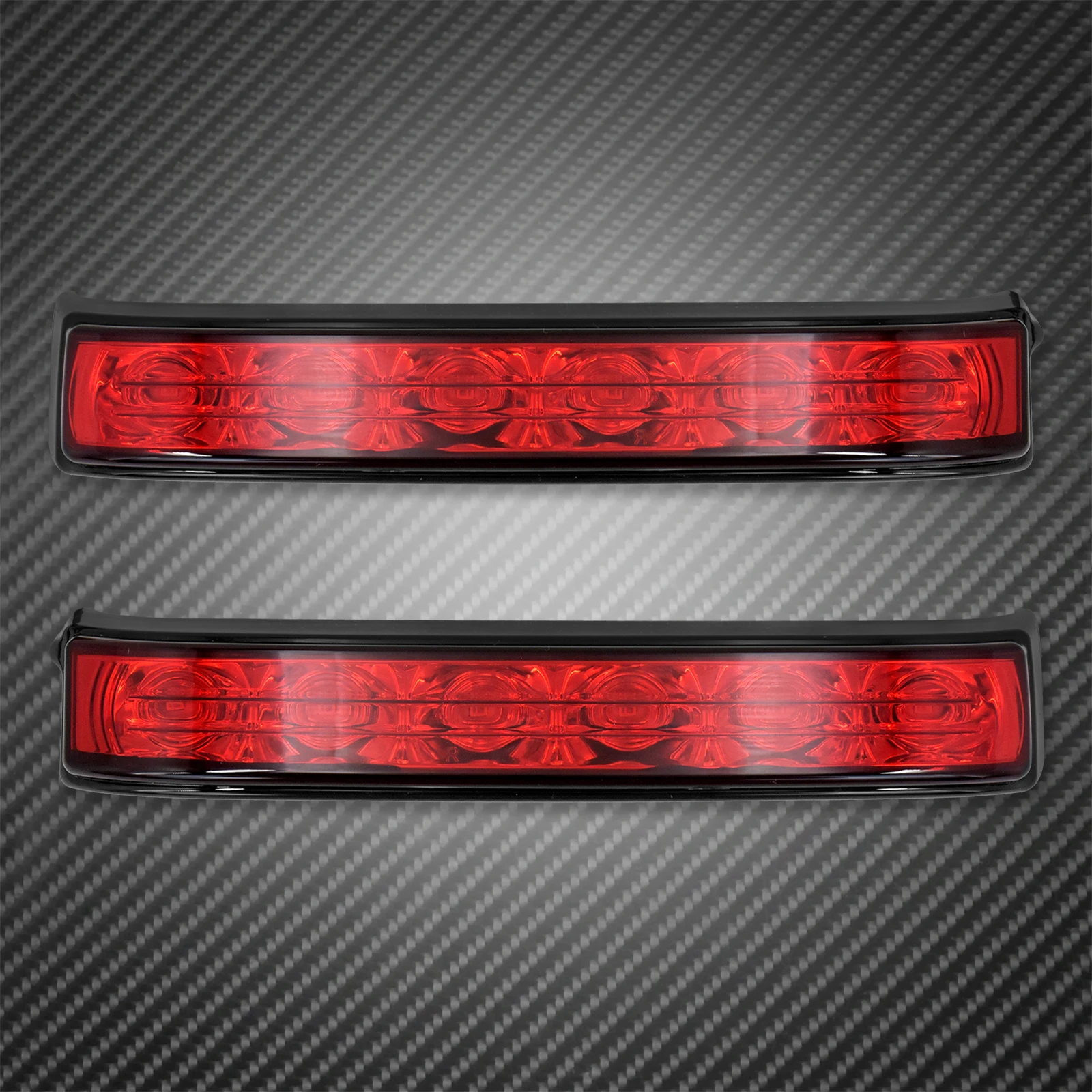 Motorcycle Turn Signal Light Saddle Bag Tail Indicators Brake Lamp For Harley Street Glide Road King CVO Limited FLHX 2014-2022