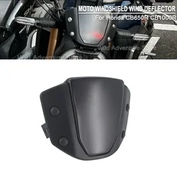 Motorcycle Windshield For Honda CB650R CB1000R CB 650R 1000R 2018-2020 Sport Windshield Wind Deflector Visor Screen Bracket