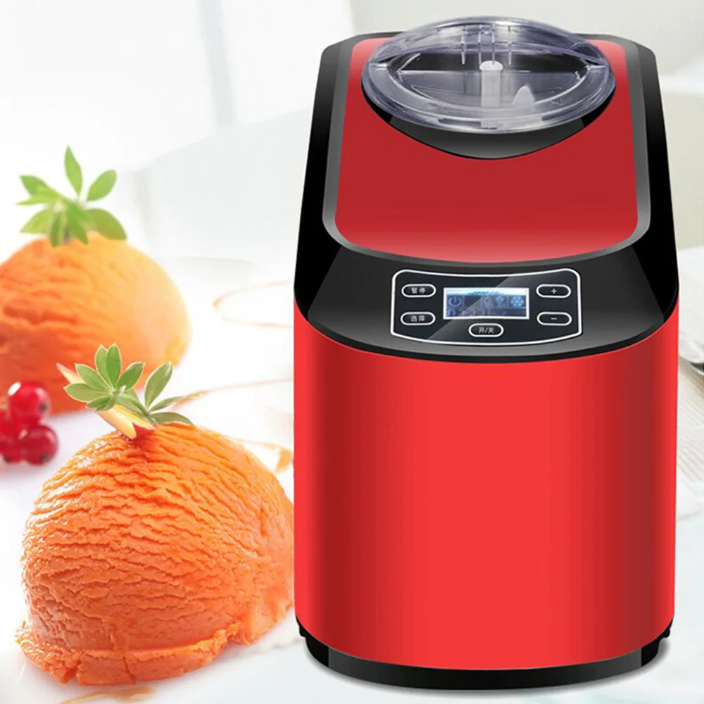 Macchina per il gelato da 1,5 litri Macchina per il gelato fatta in casa automatica veloce Intelligente � � �  �  � �  � �ާ � � �  � �