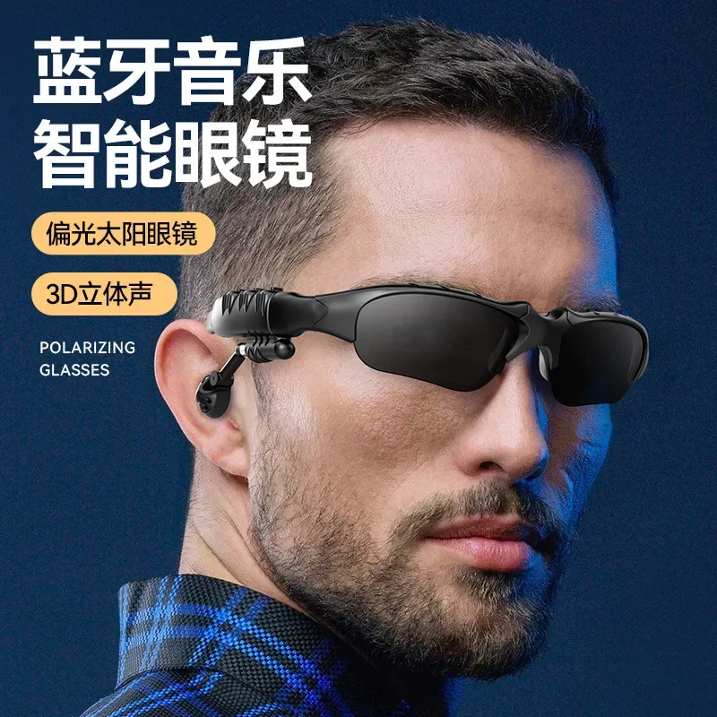 Original XIAOMI Bluetooth Polarized Glasses with Wireless Bluetooth Earphones Sport Stereo Sound Earbud MIJIA Headset Sunglasses