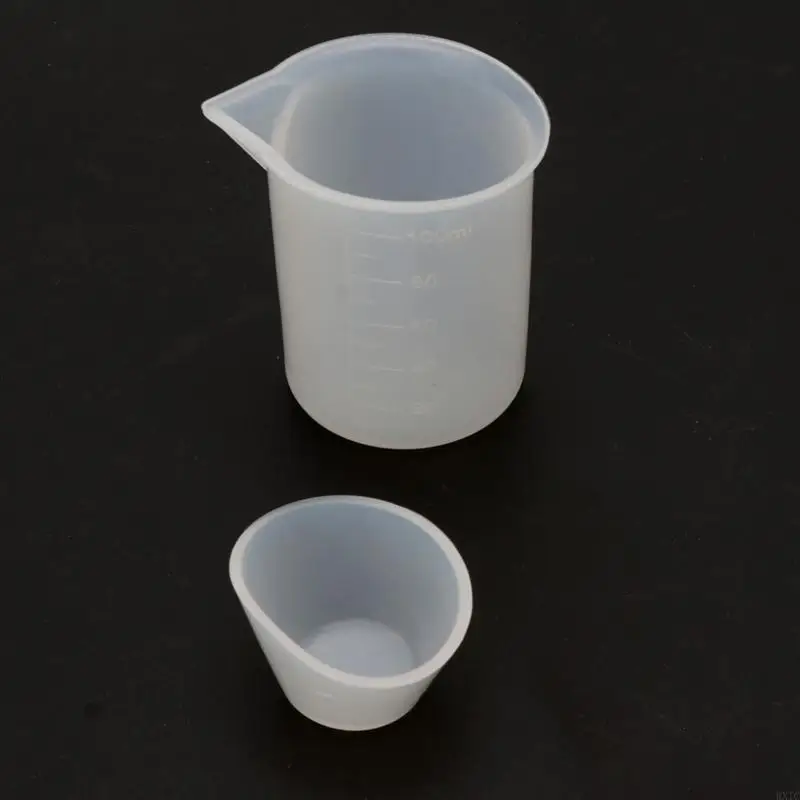 WXTC 12pocies Gartful Resin Casting Strumento fai -da -te 100 da 20 da 10 tazze riutilizzabili tazze per l'orecchio