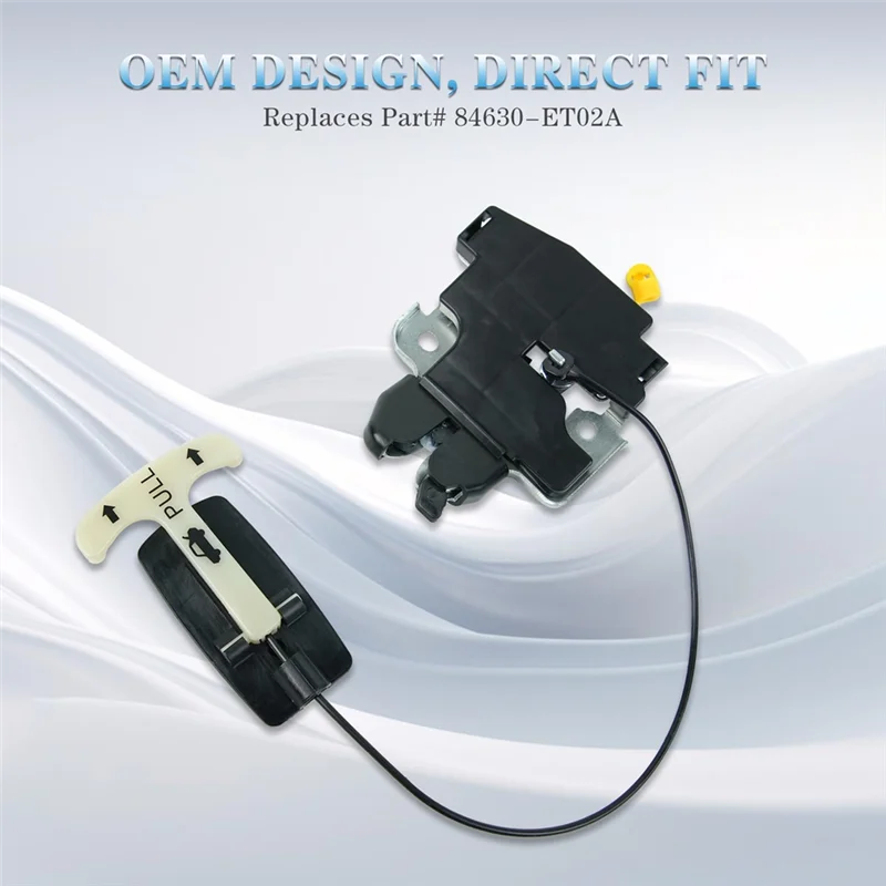 

Привод защелки задней двери, замок багажника автомобиля для Nissan Sentra 2007-2012-номера деталей 84630-ET02A 84630ET02A