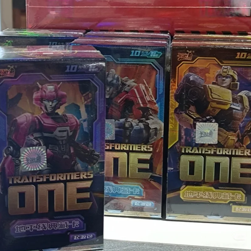 

Новые KAYOU Transformers One Card Optimus Prime, периферийные карты с персонажами аниме, ограниченная серия, карты, праздничные подарки на день рождения