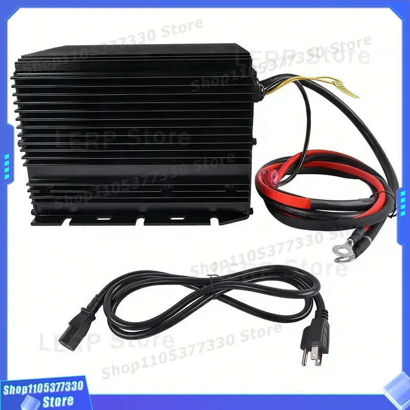 24V 25A Battery Charger Compatible with Genie Skyjack JLG Scissor Lift Model HB600-24B Heavy Duty Power Supply Unit for