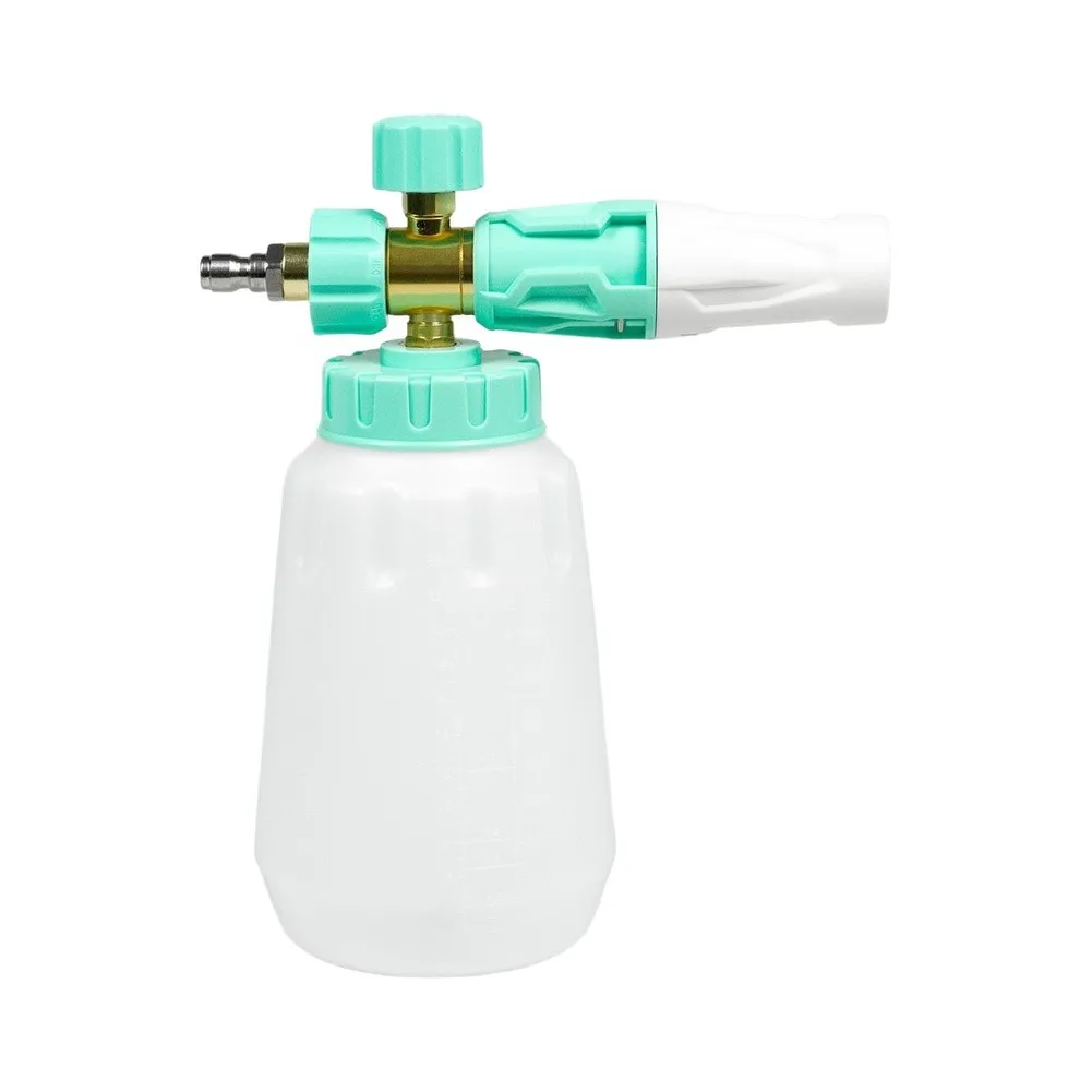 Automotive Foam Sprayer S132 Compatible with Pressure Washers Using Standard Quick Connect Interface and Fan Spray