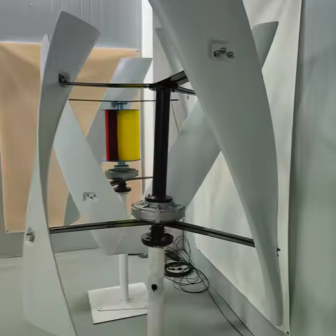 Wind Turbine 10000W Electric Power Generator 10kw 48V 96V 220V Free Energy With MPPT Hybrid Charger Controller On Grid Inverter