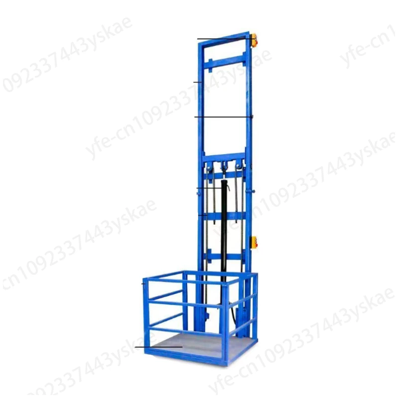 

Hydraulic Lift Freight Elevator Electric Lift Platform Factory Warehouse Electric Freight Elevator Remote Control Lift