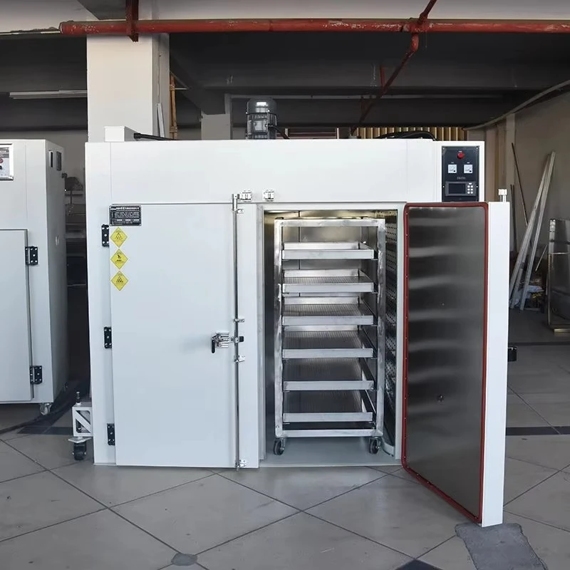 Customized Walk in Oven Trolley Tray Dryer Brake Pad Industrial Drying Curing Heat Oven For Production