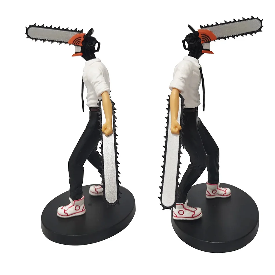 Figura de ação de anime Chainsaw Man - Denji PVC brinquedo decorativo colecionável presente Kawaii para crianças e fãs