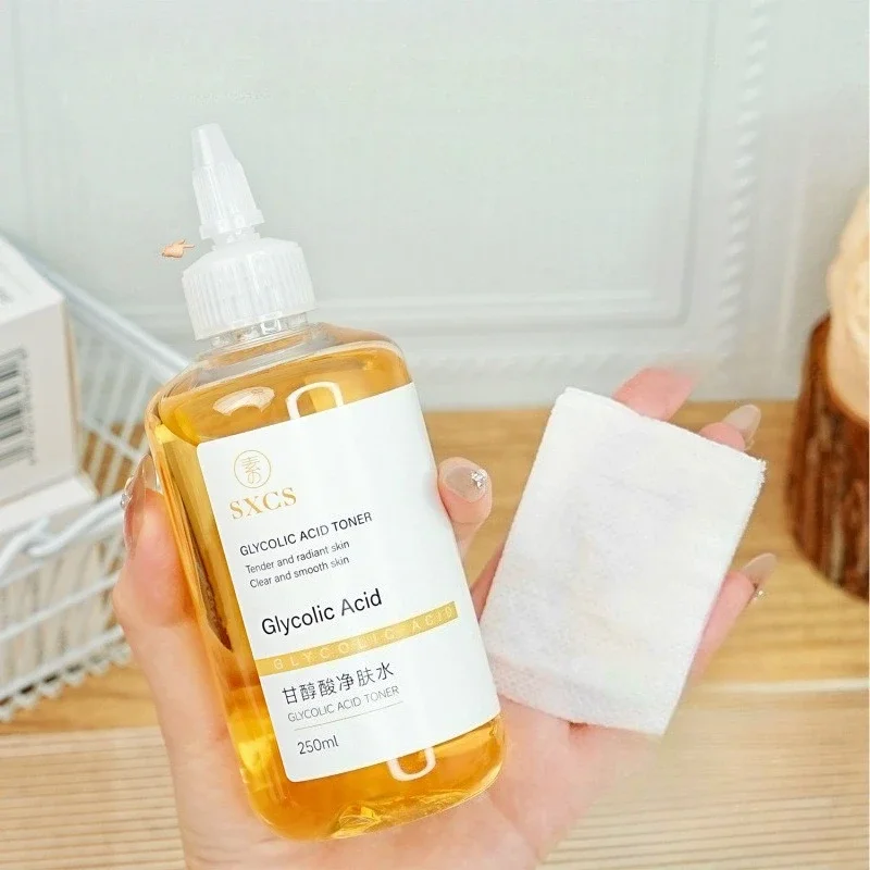 

250 мл увлажняющий пятно, осветляющая эссенция для очистки пор, тоник для восстановления гликолевой кислоты для борьбы с закрытыми комедонами от черных точек