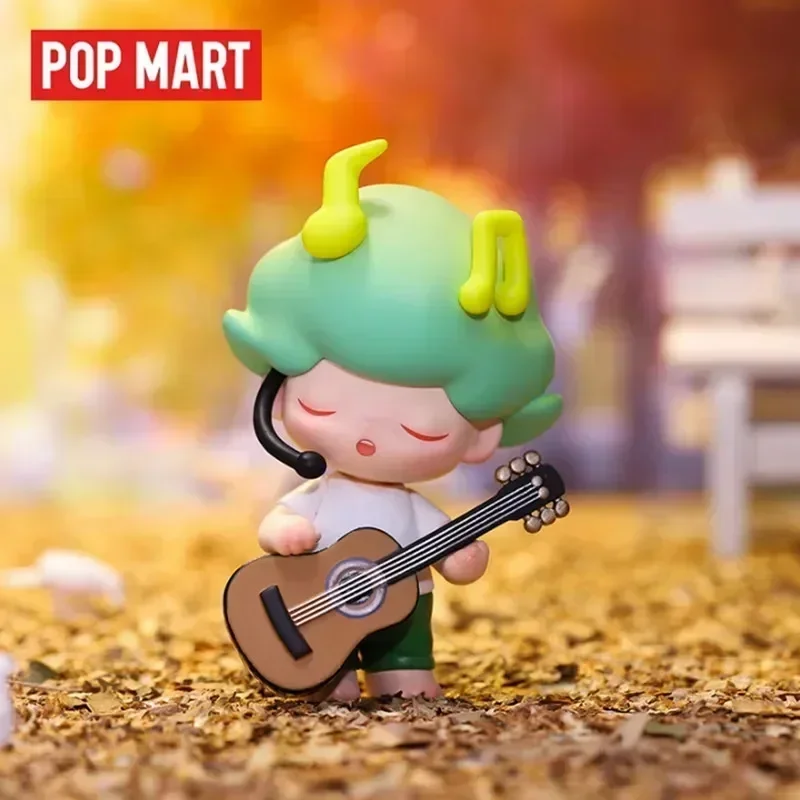 POP MART DIMOO Life University Series Kawaii Anime Action Figure Blind Box Toys Kawaii Anime Action Figure Caixa Caja Surprise