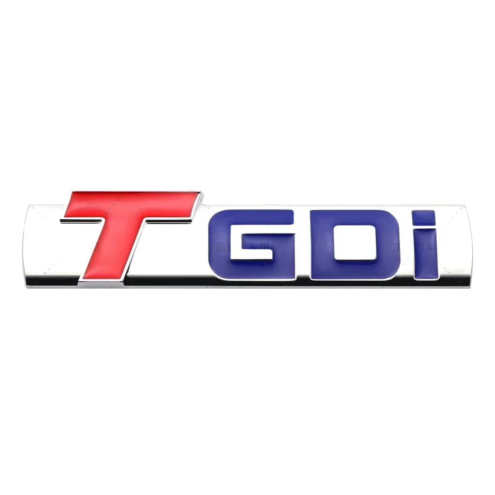 Metal TGDI V6 Badge Car Body Sticker Trunk Emblem for Geely MK Tugella Panda CK Coolray Emgrand EC7 X7 Binray EV7 EV8 GE EX7