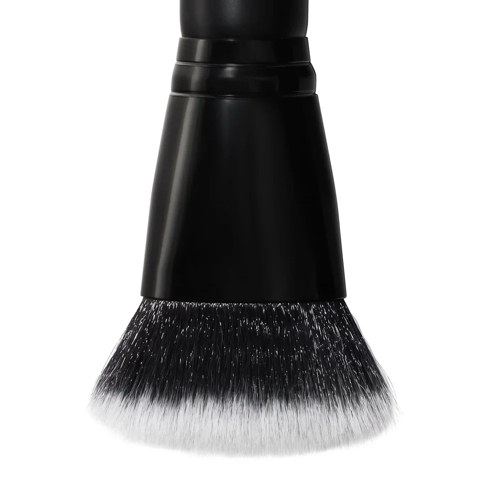 Liquid Bronzer Contour Duo Brush Dual Ended Precision Blending Buffing Synthetic Bristles Vegan Cruelty Free FSC Certified