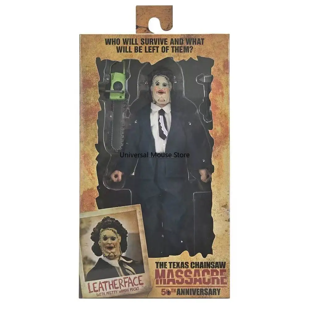 

NECA Texas Chainsaw 50th Anniversary Leatherface Woman Face Action Figure Clothes