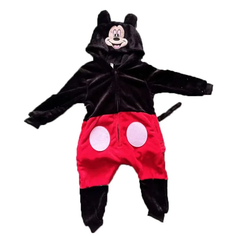 Dis Stitch أزياء أنيمي التأثيرية للأطفال على شكل نجمة كرتونية على شكل حيوانات بدلة أطفال للأطفال في الهالوين والبنات والأولاد بيجامات بقلنسوة