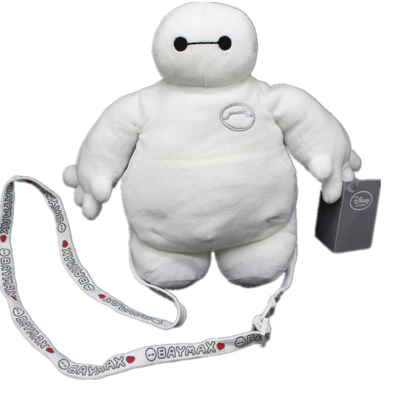 1piece Disney ORIGINAL Cartoon Baymax Messenger Bag Baymax PLUSH bag