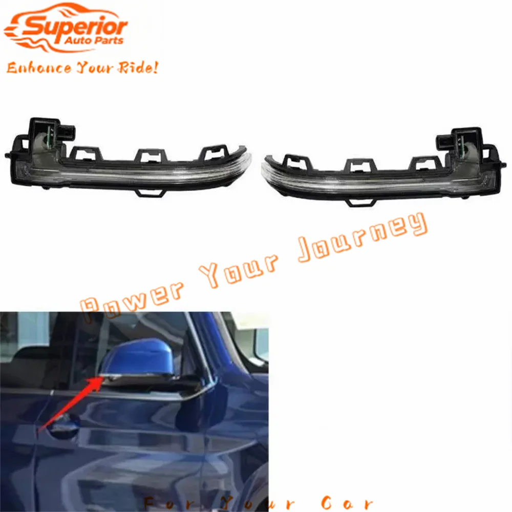 

63137441439 левый 63137441440 правый Подходит для BMW G01G02G06G07 Зеркало заднего вида указатель поворота