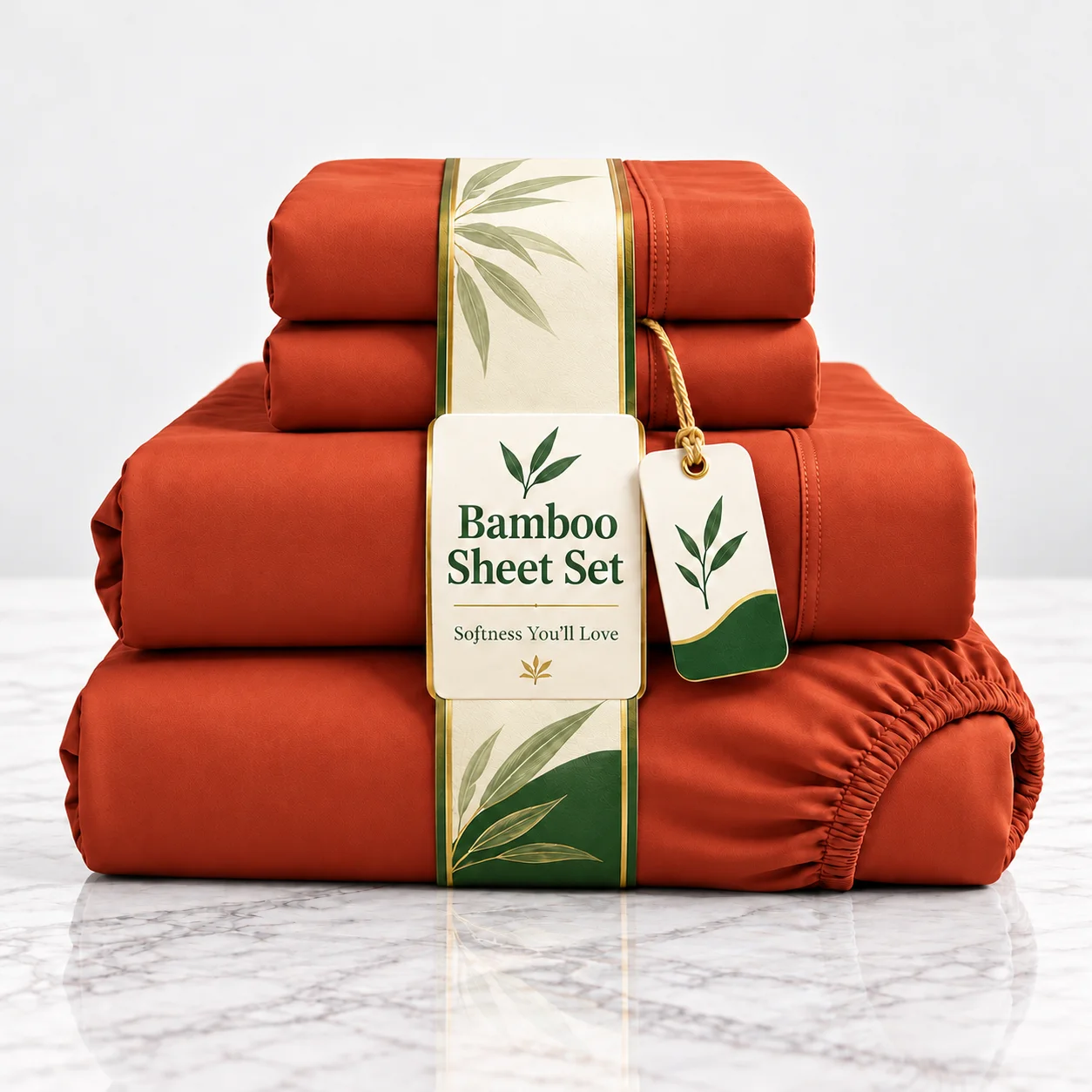 3/4 Piece Bamboo Sheet Set, Ultra Soft Breathable Luxury Bedding Sheets, Deep Pocket Fitted Sheet, Flat Sheet & Pillowcases, Hotel Quality Comfortable, Wrinkle Resistant, Queen/King/Full/Twin Size, Solid Color Bedroom Essentials, Random Color